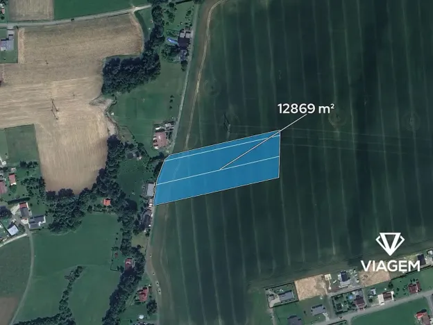 Prodej podílu pole, Horní Domaslavice, 1206 m2