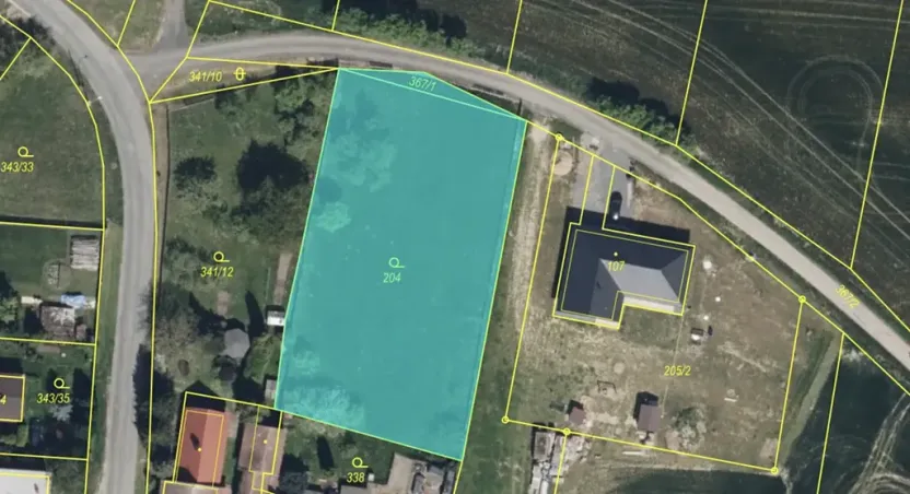 Prodej pozemku pro bydlení, Morašice, 2087 m2