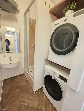 Pronájem bytu 1+kk, Praha - Holešovice, Františka Křížka, 26 m2