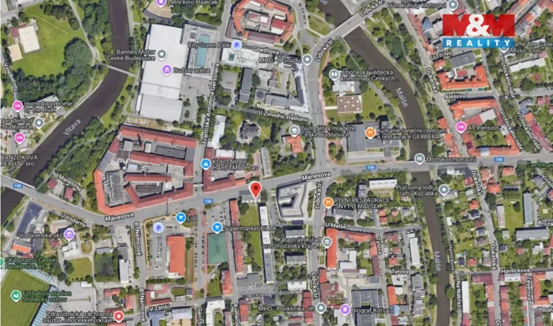 Prodej bytu 2+1, České Budějovice - České Budějovice 7, Mánesova, 47 m2