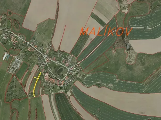 Dražba louky, Horní Pěna, 1083 m2