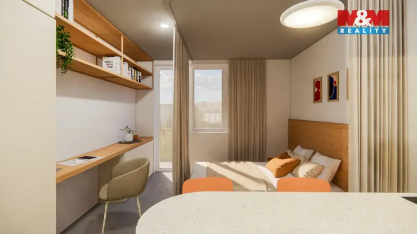 Prodej bytu 1+kk, Ostrava - Zábřeh, Čujkovova, 28 m2