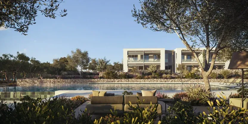 Prodej bytu 1+kk, Petrčane, Chorvatsko, 41 m2