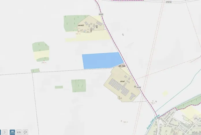 Prodej pole, Měnín, 73961 m2