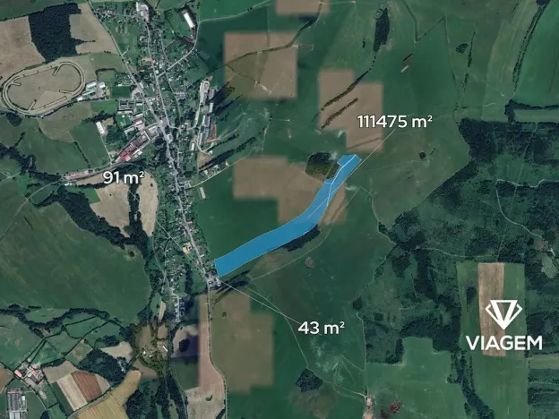Prodej podílu pole, Andělská Hora, 3188 m2
