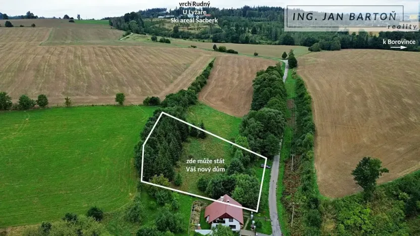 Prodej pozemku pro bydlení, Hybrálec, 2500 m2