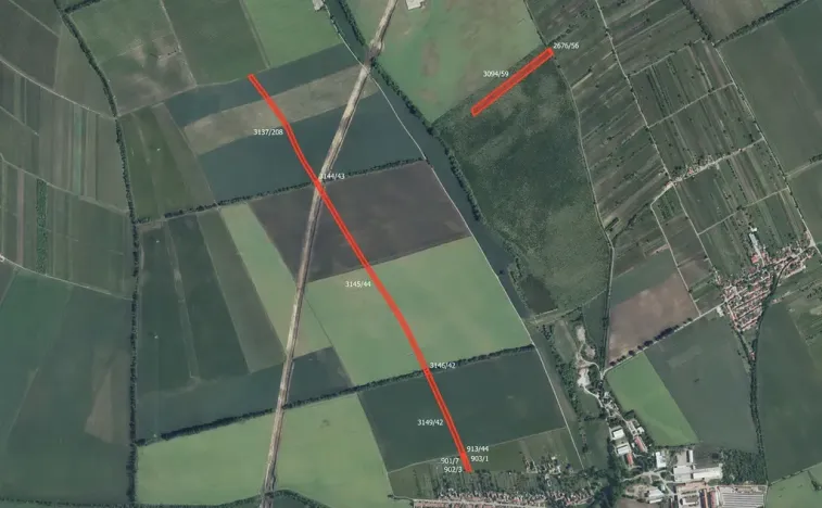 Prodej pole, Prušánky, 25613 m2