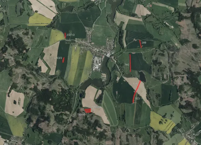 Prodej pole, Hodice, 35442 m2