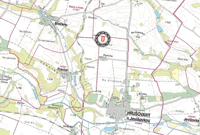 Prodej pole, Hrušovany nad Jevišovkou, 33026 m2