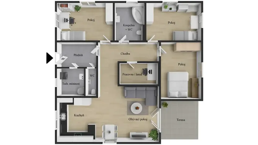 Prodej rodinného domu, Albrechtice, Sušská, 98 m2