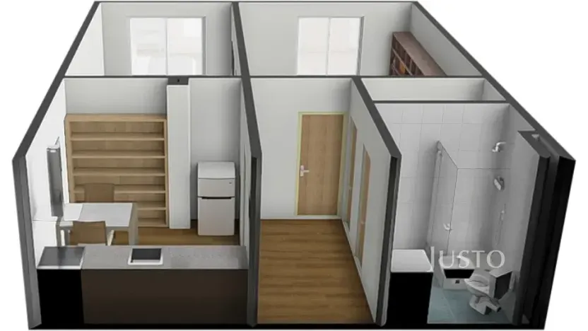 Pronájem bytu 2+1, Písek, Budějovická, 53 m2