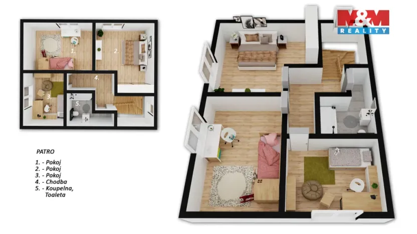 Prodej rodinného domu, Králův Dvůr - Počaply, 97 m2