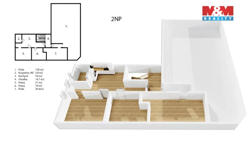 Prodej rodinného domu, Bystřice - Jarkovice, 350 m2