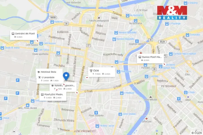 Prodej bytu 3+1, Plzeň - Jižní Předměstí, Skrétova, 105 m2