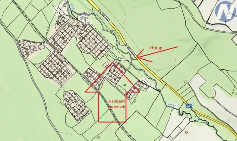 Prodej pozemku pro bydlení, Prachatice, 1140 m2