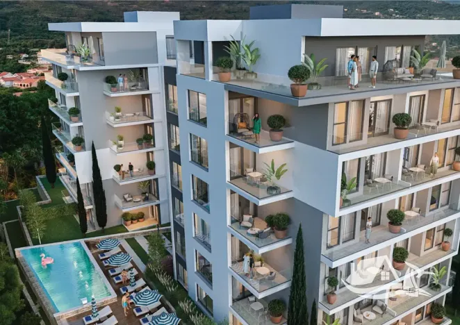 Prodej bytu 2+kk, Dobrá Voda, Černá Hora, 53 m2