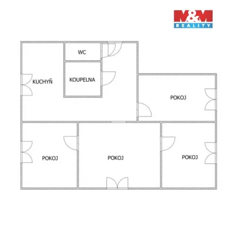 Prodej bytu 4+1, Karviná, Čsl. armády, 76 m2
