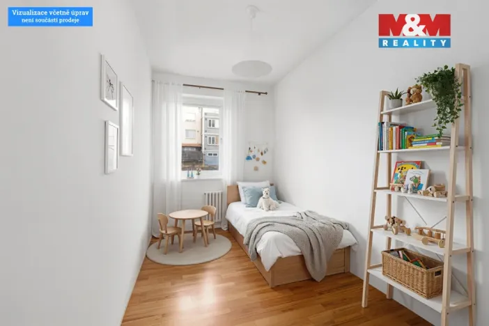 Prodej bytu 3+1, Ústí nad Labem - Severní Terasa, Ježkova, 78 m2