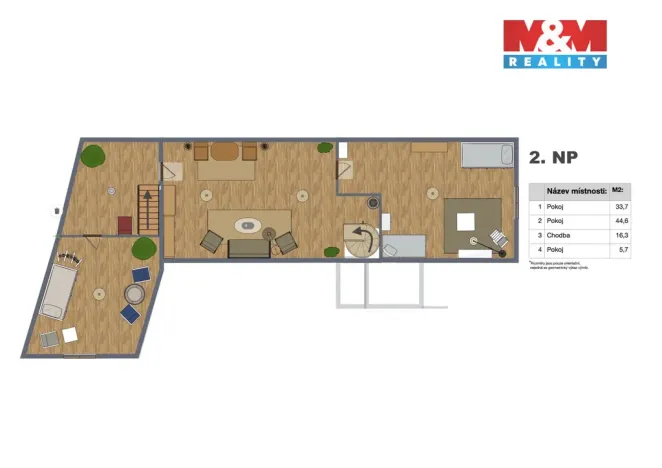 Prodej rodinného domu, Bojanovice - Malá Lečice, 203 m2