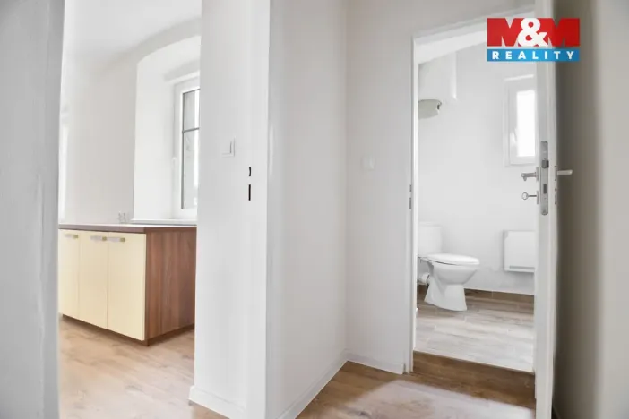 Prodej bytu 1+1, Benešov nad Ploučnicí, Palackého, 41 m2