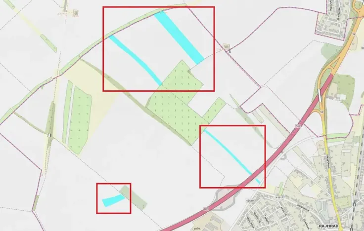 Prodej pole, Rajhrad, 76658 m2