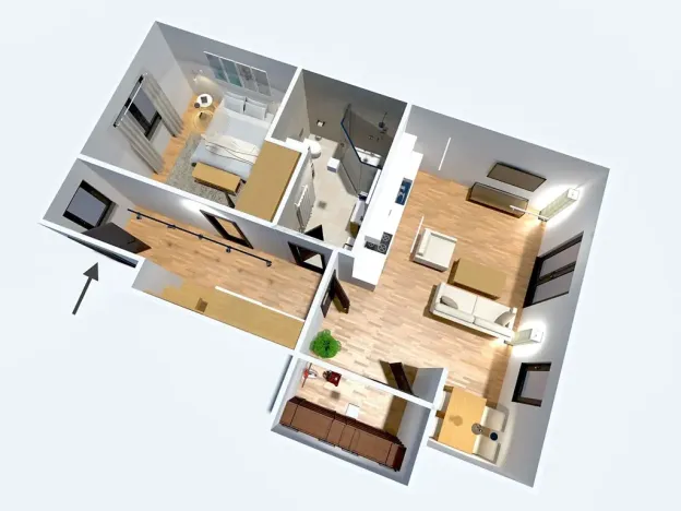 Prodej bytu 2+kk, Bělá pod Bezdězem, Jarní, 57 m2