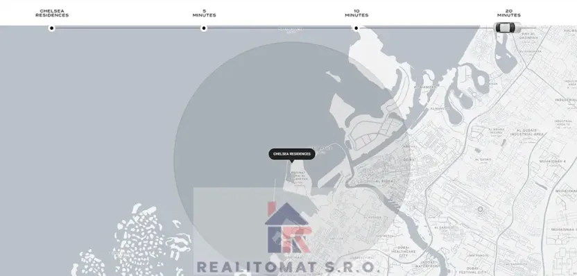 Prodej bytu 2+kk, Dubaj, Spojené arabské emiráty, 70 m2