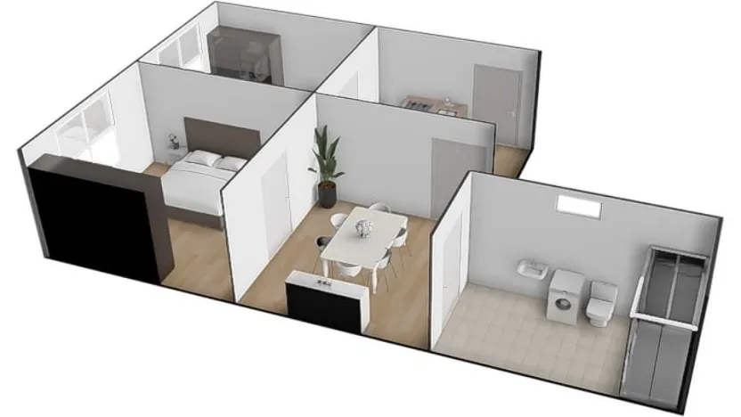 Pronájem bytu 3+1, Brno - Maloměřice, Obřanská, 58 m2