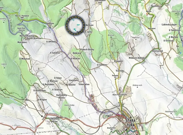 Prodej pole, Stará Turá, Slovensko, 7046 m2