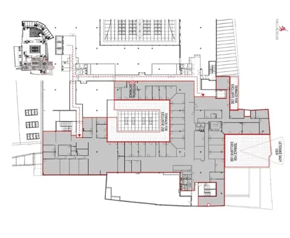 Pronájem kanceláře, Praha - Nové Město, náměstí Republiky, 2375 m2