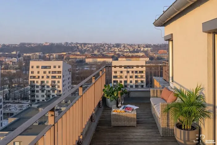 Pronájem bytu 4+kk, Praha - Vysočany, Pod Harfou, 82 m2