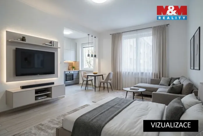 Prodej bytu 1+1, Český Těšín, Frýdecká, 35 m2