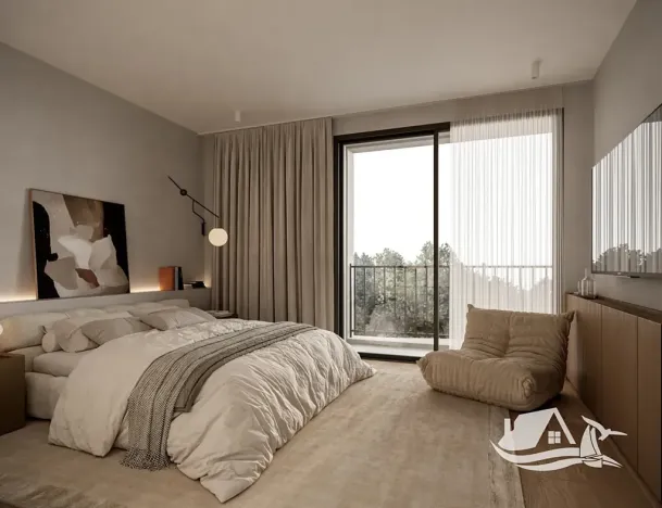 Prodej bytu 1+1, Pafos, Kypr, 51 m2