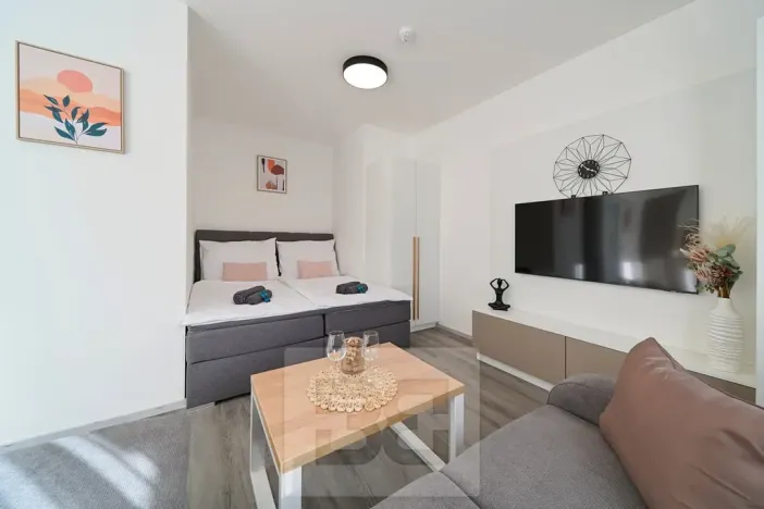 Pronájem bytu 1+kk, Český Krumlov, Za Jitonou, 37 m2