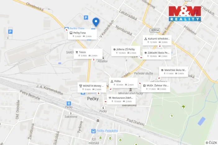 Prodej bytu 3+kk, Pečky, V Kaštánkách, 71 m2