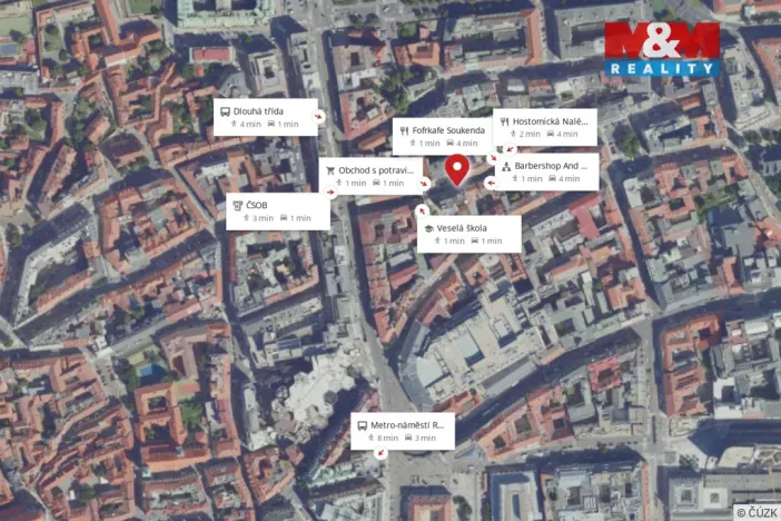 Pronájem obchodního prostoru, Praha, Soukenická, 40 m2