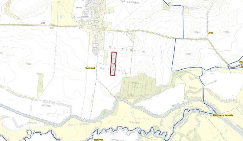 Prodej podílu pole, Rychnovek, 6720 m2