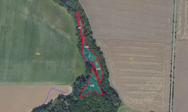 Prodej podílu pozemku, Vitice, 785 m2