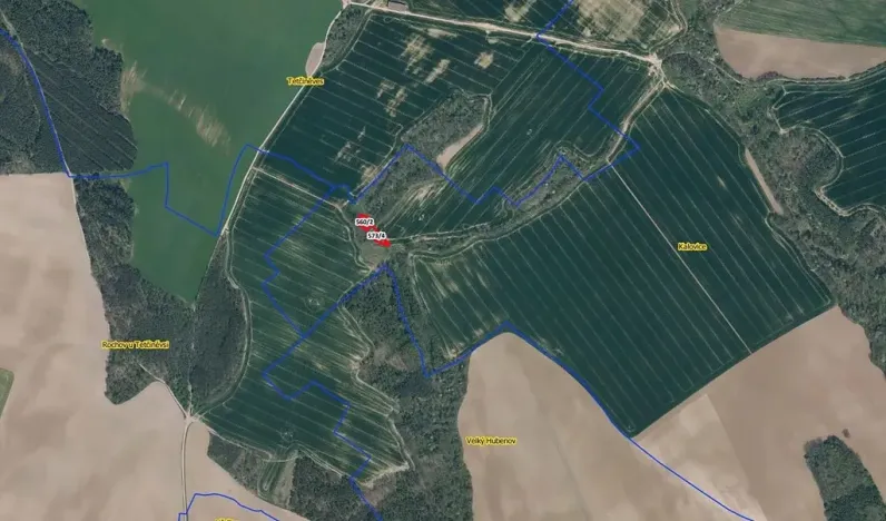 Prodej louky, Úštěk, 1632 m2