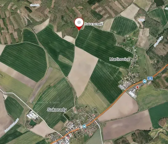 Prodej pole, Sukorady, 3349 m2