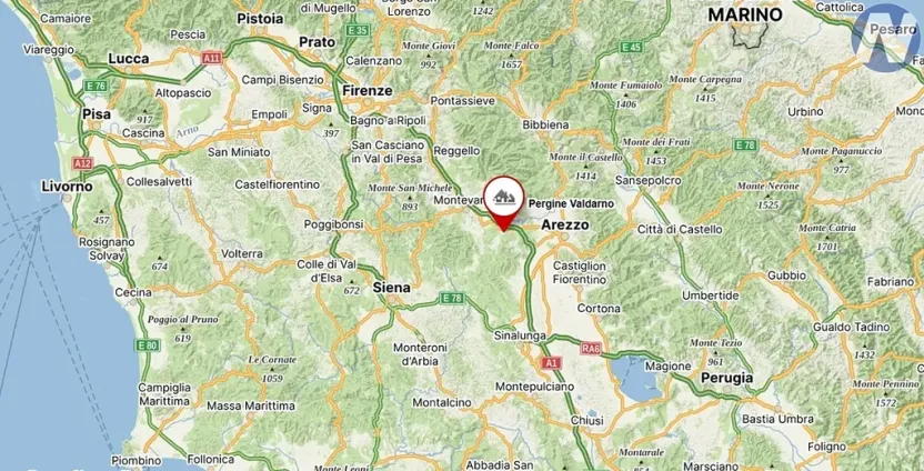 Prodej rodinného domu, Laterina Pergine Valdarno, Itálie, 80 m2