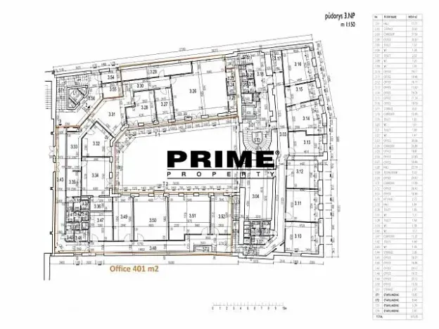 Pronájem kanceláře, Praha - Nové Město, Soukenická, 262 m2