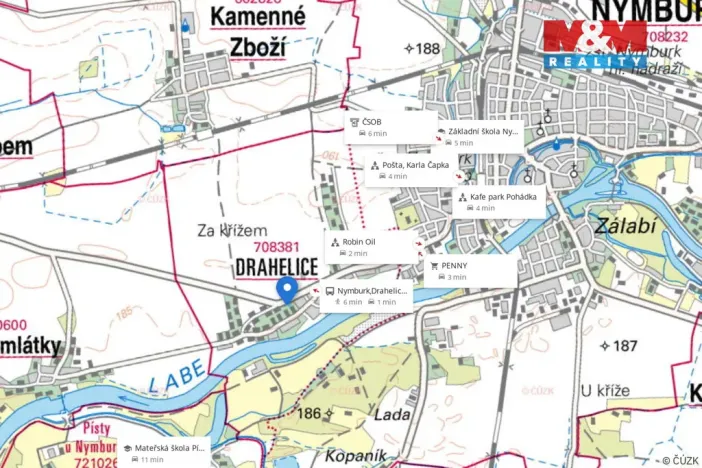 Prodej pozemku pro bydlení, Nymburk - Drahelice, 1323 m2