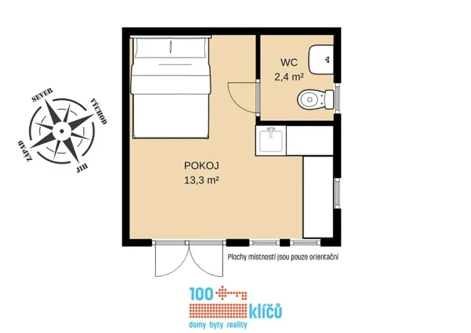 Prodej zahrady, Praha - Přední Kopanina, Do roklí, 652 m2