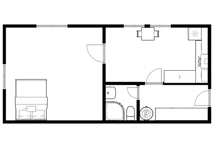Prodej bytu 1+1, Liberec, Zlínská, 46 m2