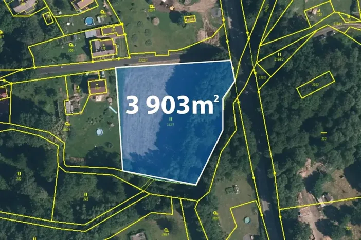 Prodej louky, Krásný Les, 3903 m2