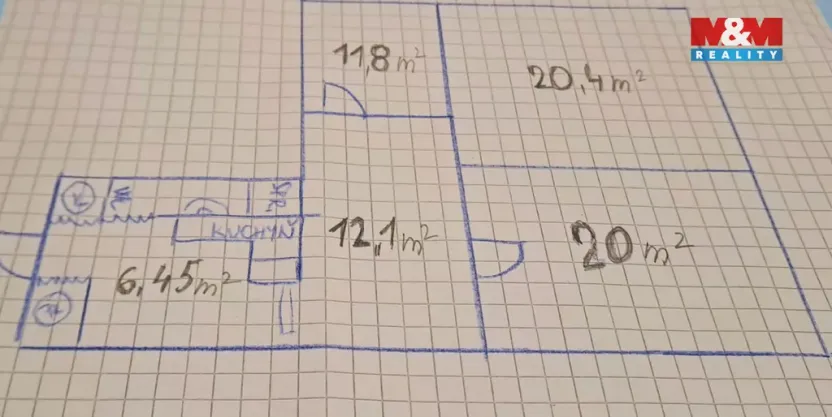 Prodej bytu 4+1, Břeclav, Jaselská, 87 m2
