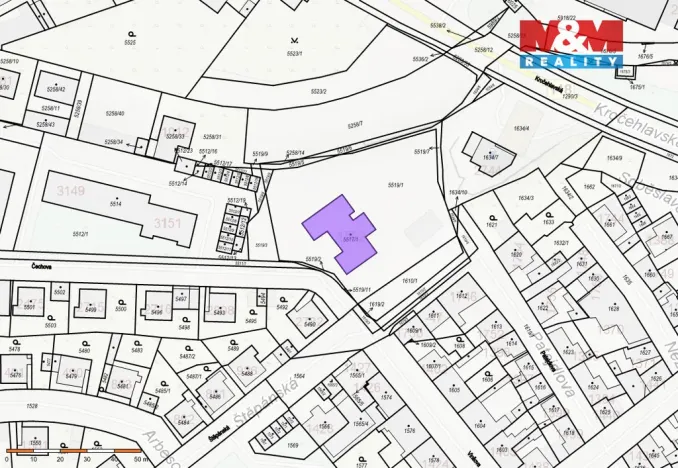 Pronájem kanceláře, Kladno, Čechova, 167 m2