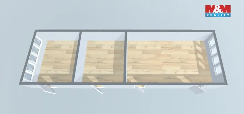 Pronájem skladu, Veleň, K Cihelně, 1100 m2