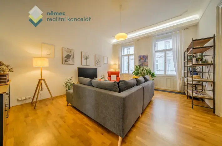 Pronájem bytu 3+1, Praha - Vinohrady, Záhřebská, 106 m2